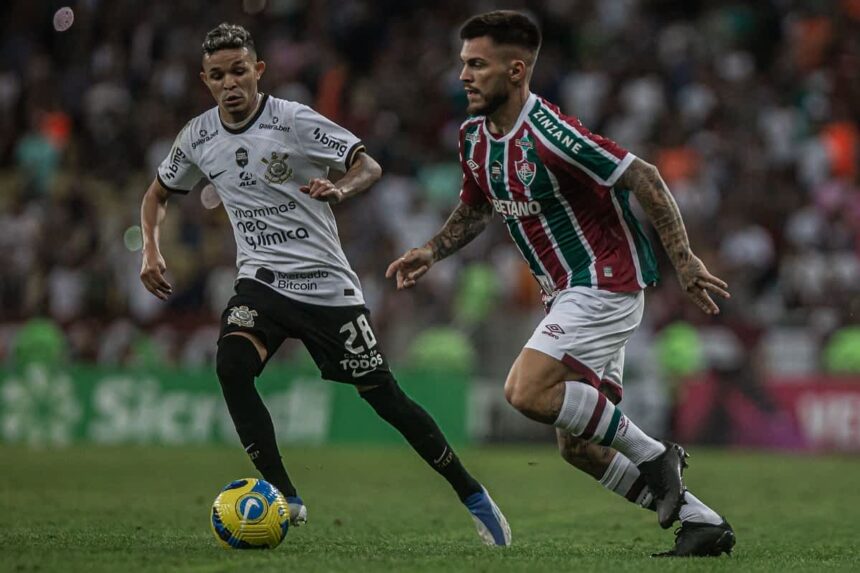 Adson e Nathan em Corinthians x Fluminense - Copa do Brasil