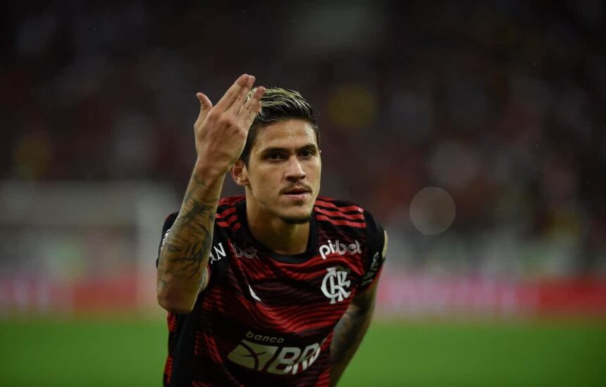 Pedro em Flamengo x Corinthians nas Quartas de Final da Libertadores