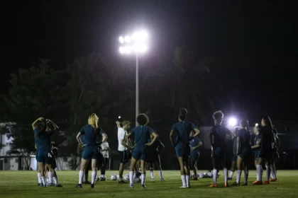 Treino oficial da Seleção Feminina Sub-20