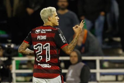 Pedro em Vélez Sársfield x Flamengo - Copa Libertadores