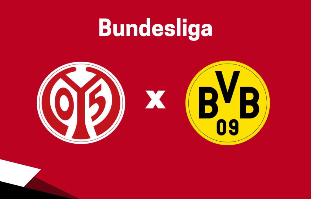 Mainz 05 x Borussia Dortmund onde assistir o jogo da Bundesliga