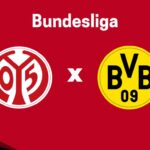 Mainz 05 x Borussia Dortmund onde assistir o jogo da Bundesliga