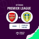 Arsenal x Leeds United onde assistir o jogo da Premier League