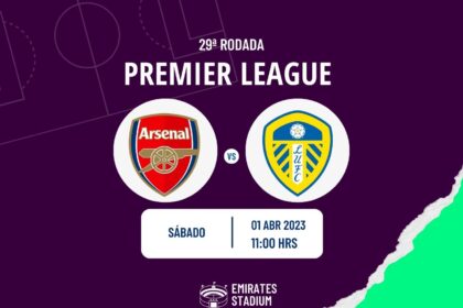 Arsenal x Leeds United onde assistir o jogo da Premier League