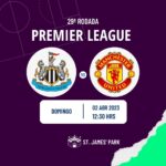 Newcastle x Manchester United onde assistir o jogo da Premier League