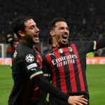 AC Milan vence o Napoli no jogo de ida das quartas de final da Liga dos Campeões