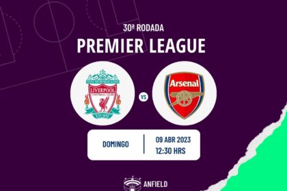 Liverpool x Arsenal onde assistir o jogo da Premier League