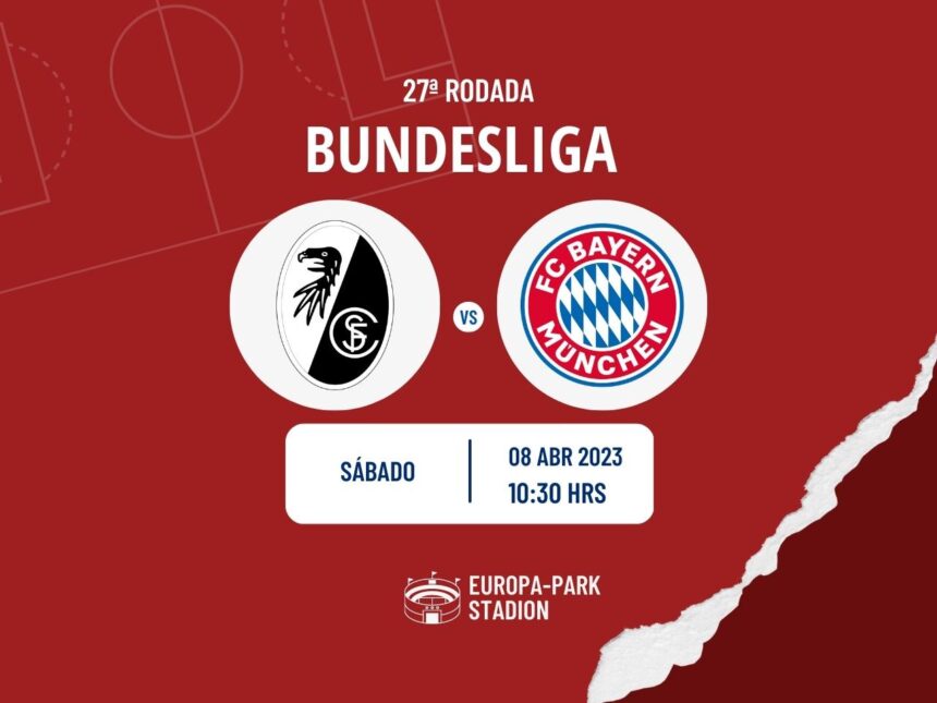 SC Freiburg x Bayern de Munique onde assistir o jogo da Bundesliga