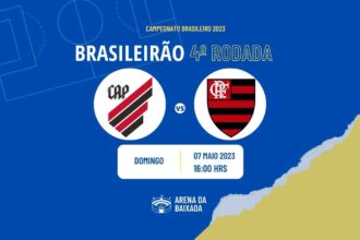 Athletico-PR x Flamengo onde assistir o jogo do Brasileirão 2023