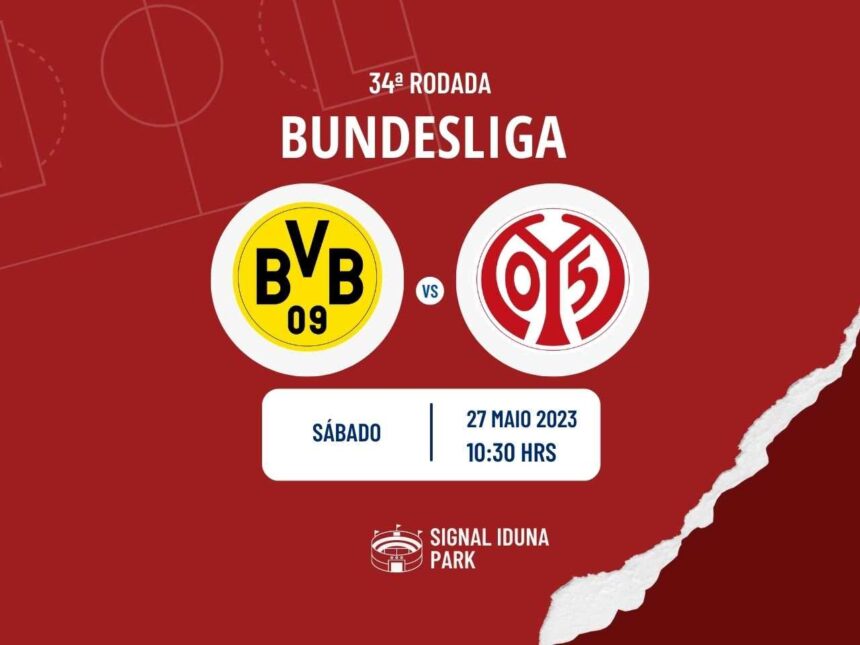 Borussia Dortmund x Mainz 05 onde assistir o jogo da Bundesliga