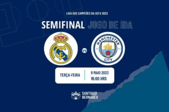 Real Madrid x Manchester City onde assistir o jogo da semifinal da Liga dos Campeões da UEFA 2023