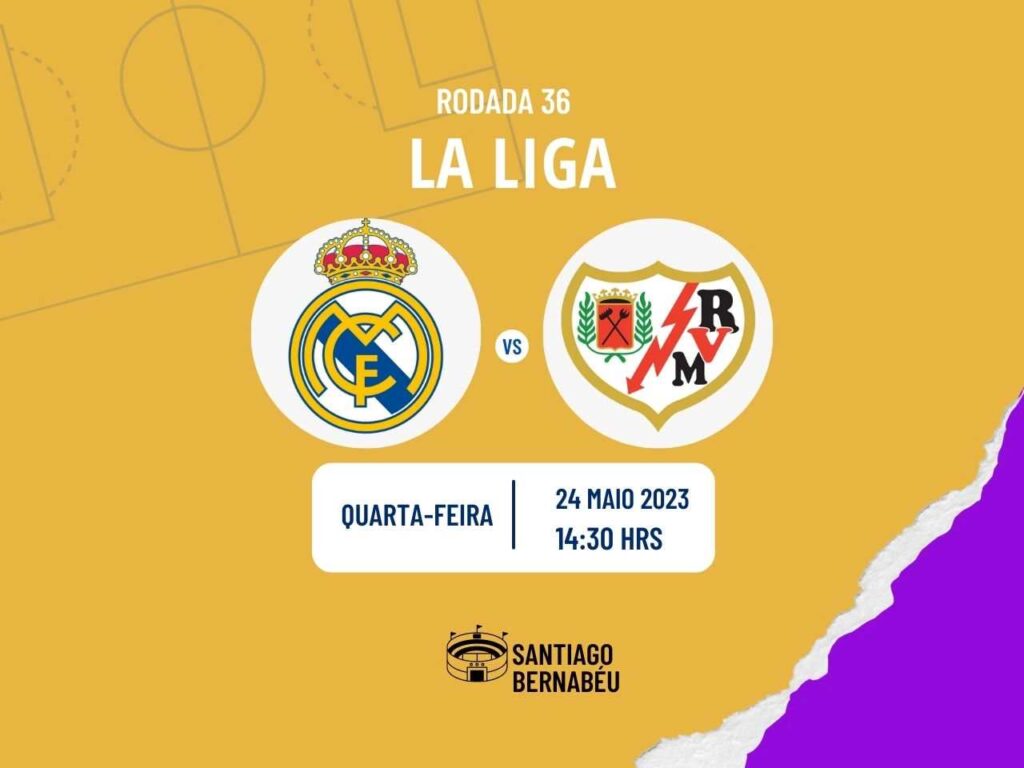 Real Madrid x Rayo Vallecano onde assistir, horário, escalações e desfalques do jogo da La Liga