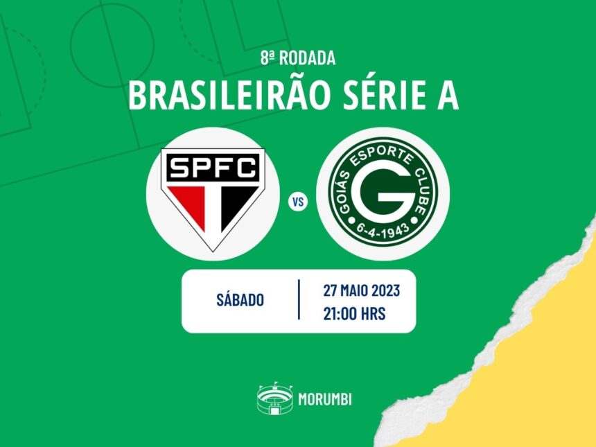 São Paulo x Goiás onde assistir o jogo do Brasileirão Série A