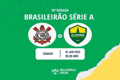 Corinthians x Cuiabá onde assistir o jogo do Brasileirão Série A