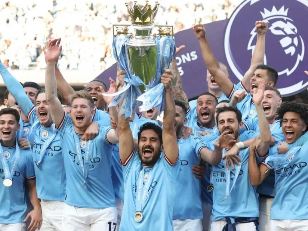 Manchester City vencedor da Premier League 2022-23