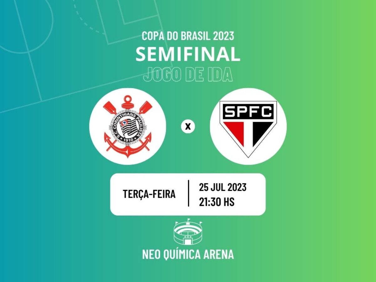 Corinthians x São Paulo ao vivo: onde assistir à semifinal da Copa