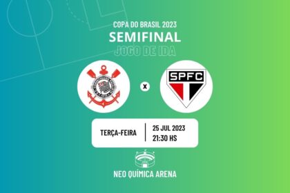 Corinthians x São Paulo onde assistir o jogo de ida da semifinal da Copa do Brasil 2023