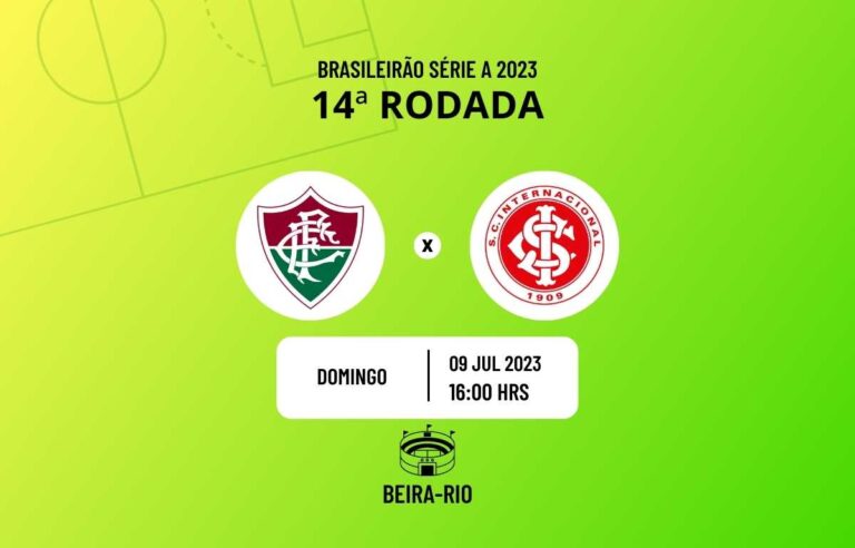 Fluminense x Internacional onde assistir o jogo do Brasileirão Série A 2023