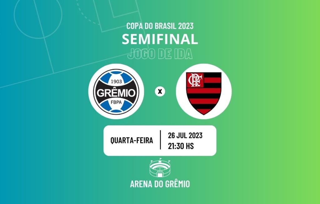 Grêmio x Flamengo onde assistir o jogo de ida da semifinal da Copa do Brasil 2023
