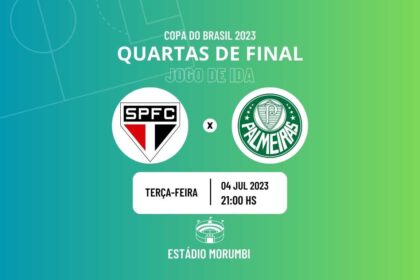 São Paulo x Palmeiras onde assistir o jogo de ida das quartas de final da Copa do Brasil 2023