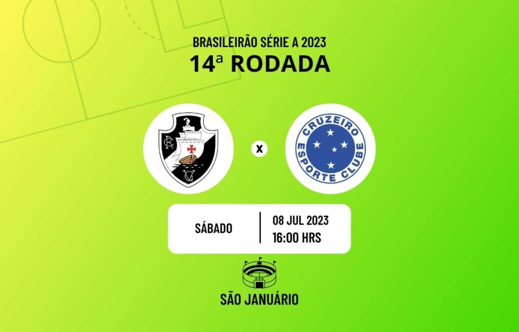 Vasco x Cruzeiro onde assistir o jogo do Brasileirão Série A 2023