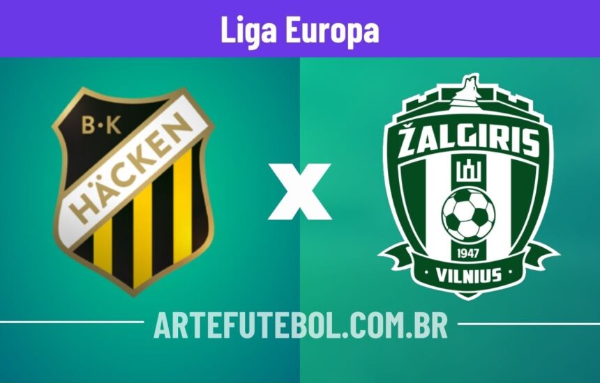 BK Hacken x Zalgiris Vilnius onde assistir o jogo da Liga Europa