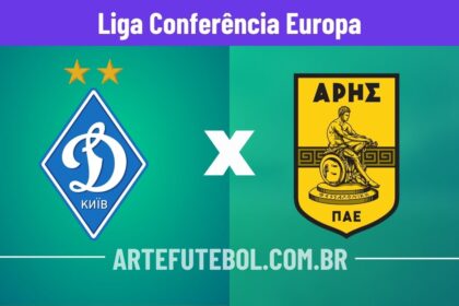 Dínamo de Kiev x Aris FC onde assistir o jogo da Liga Conferência Europa da UEFA