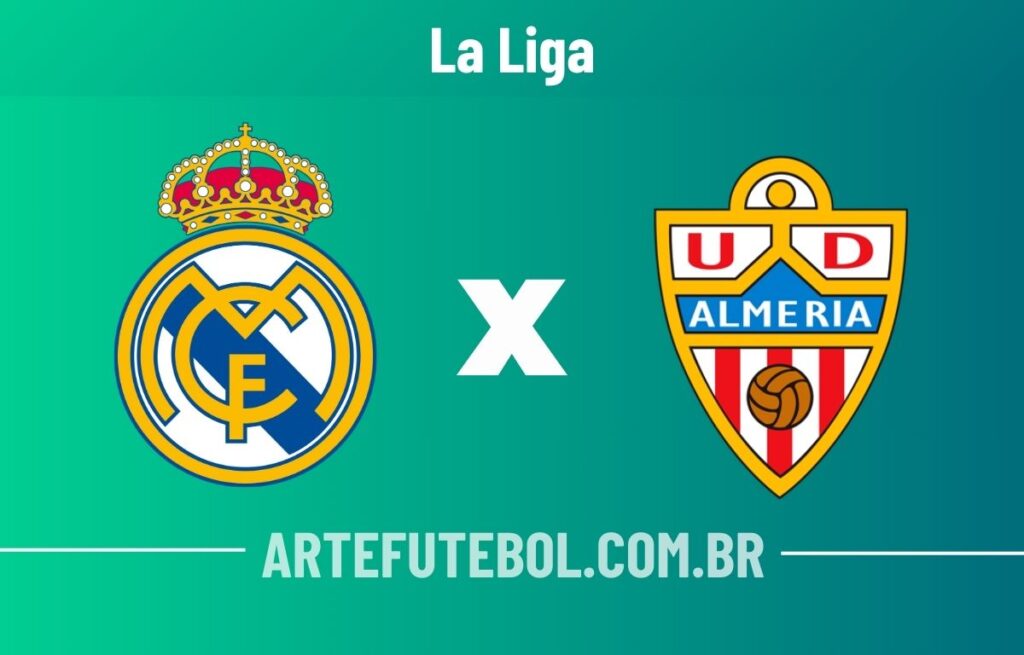 Real Madrid x Almería onde assistir ao vivo o jogo do campeonato espanhol