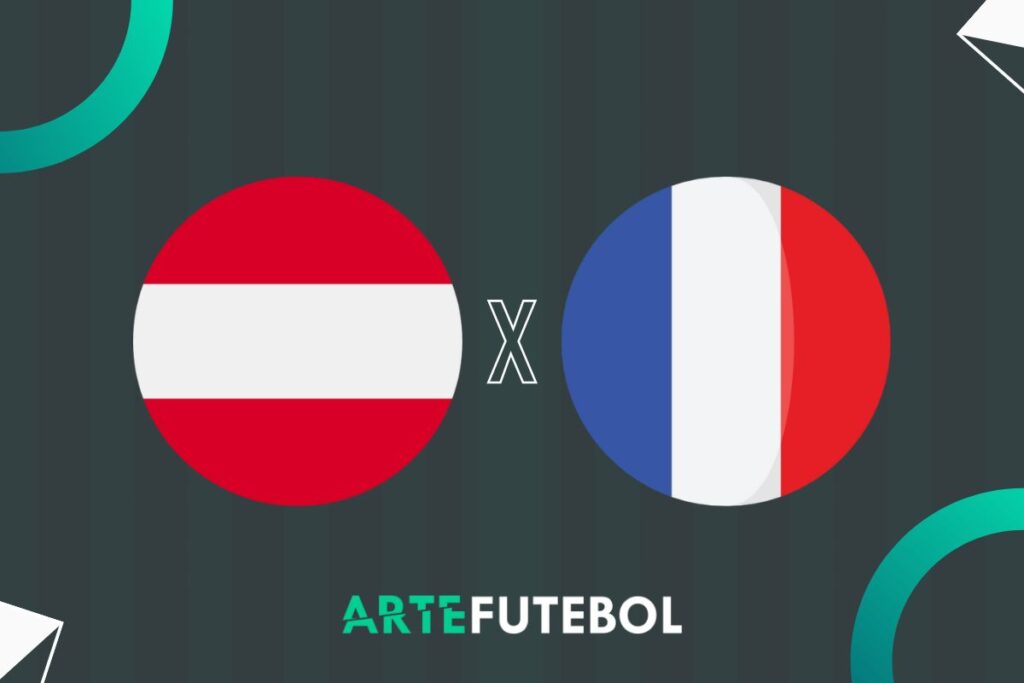 Áustria x França onde assistir ao jogo da Eurocopa 2024