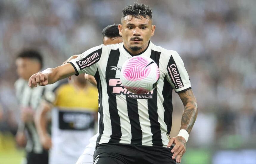 Tiquinho Soares em Botafogo 1 x 1 Criciúma pelo Campeonato Brasileiro 2024