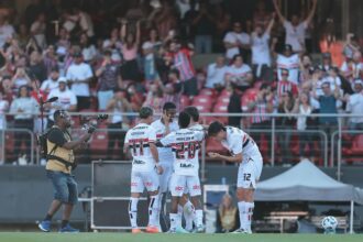 São Paulo x Fluminense pelo Campeonato Brasileiro 2025