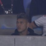 Carrascal no camarote do Maracanã em Flamengo x Atlético Mineiro pela Copa do Brasil 2025
