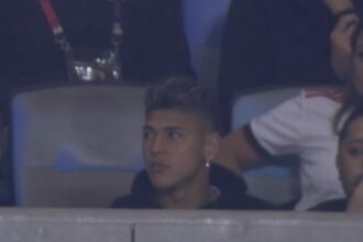 Carrascal no camarote do Maracanã em Flamengo x Atlético Mineiro pela Copa do Brasil 2025