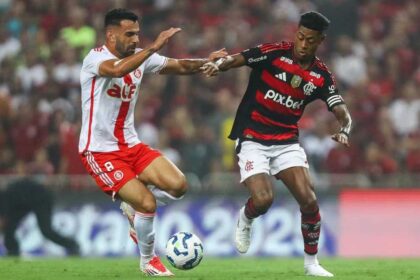 Disputa em Flamengo x Inter pelo Brasileirão 2025