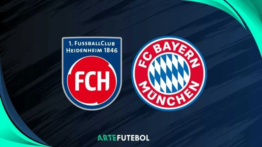 Saiba tudo sobre o jogo entre Heidenheim e Bayern de Munique pela Bundesliga 2025-26