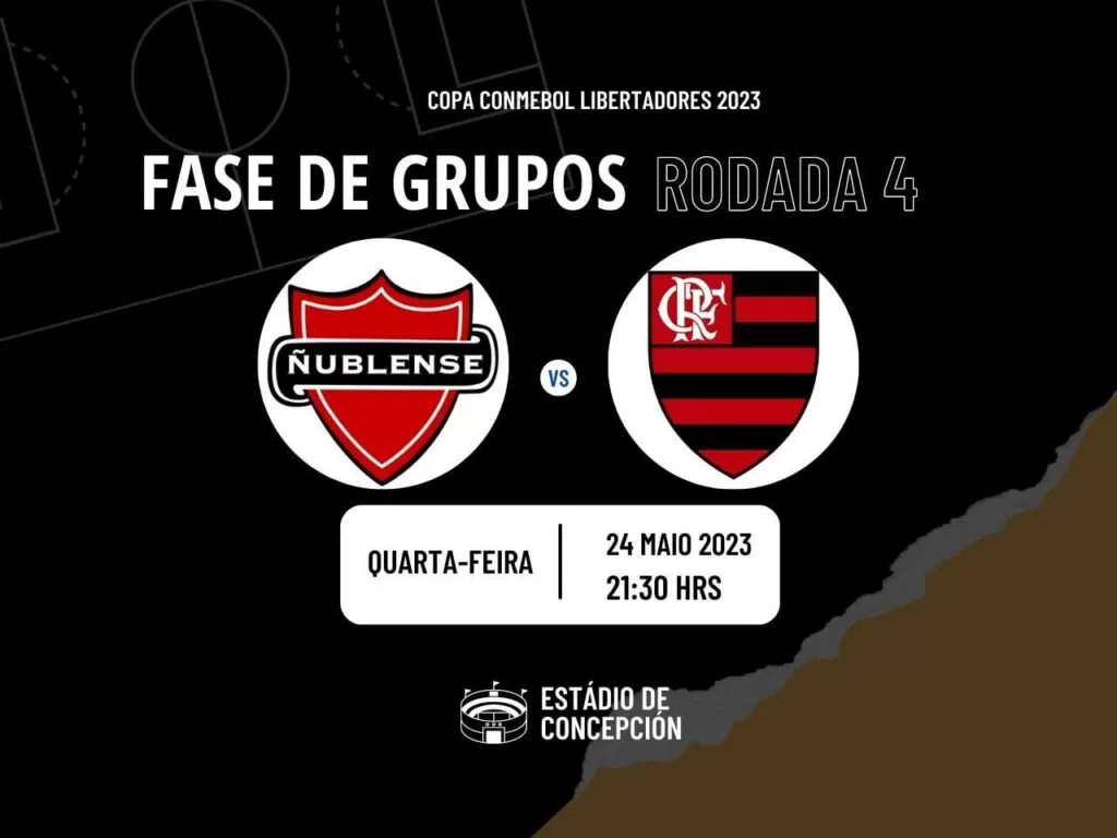 Ñublense x Flamengo: Onde assistir, horário e escalações do jogo da Libertadores