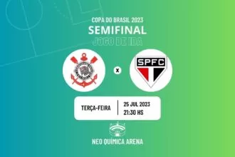 Corinthians x São Paulo onde assistir o jogo de ida da semifinal da Copa do Brasil 2023