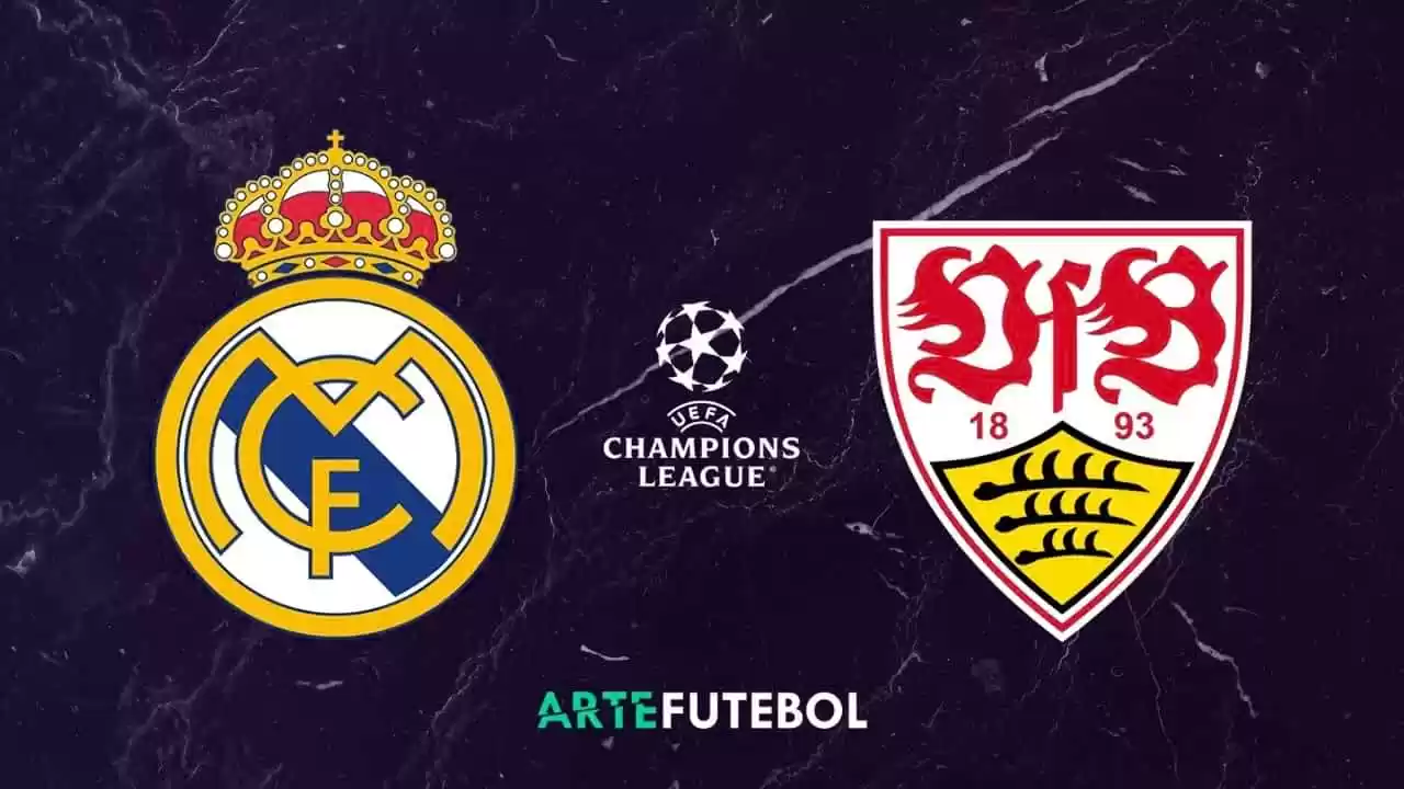 Real Madrid x Stuttgart onde assistir ao vivo o jogo da Liga dos Campeões