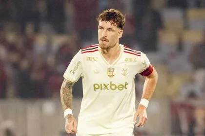 Léo Pereira em Flamengo x Atlético-MG pela Copa do Brasil